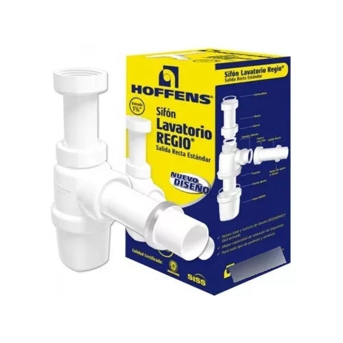 SIFON LAVATORIO 1.1/4 RECTO HOFFENS