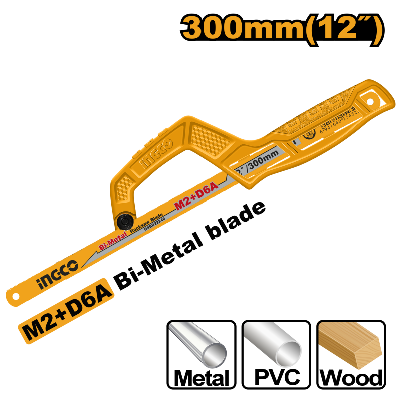 ARCO DE SIERRA MINI 250- 300MM INGCO MHHF1504