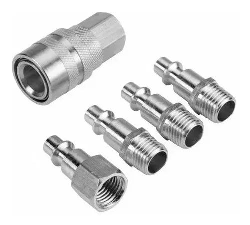 SET ACOPLE RAPIDO COMPRESOR 5PCS UYUSTOOLS