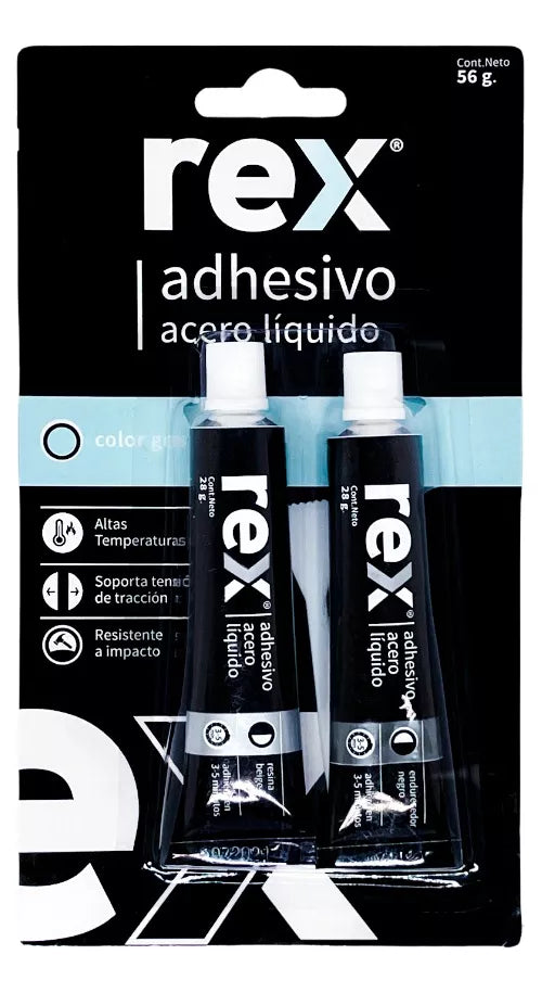 ACERO LIQUIDO GRIS 56GR REX