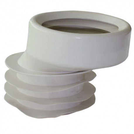 ADAPTADOR EXCENTRICO FLEXIBLE WC 110 MM GOMA HOFFENS