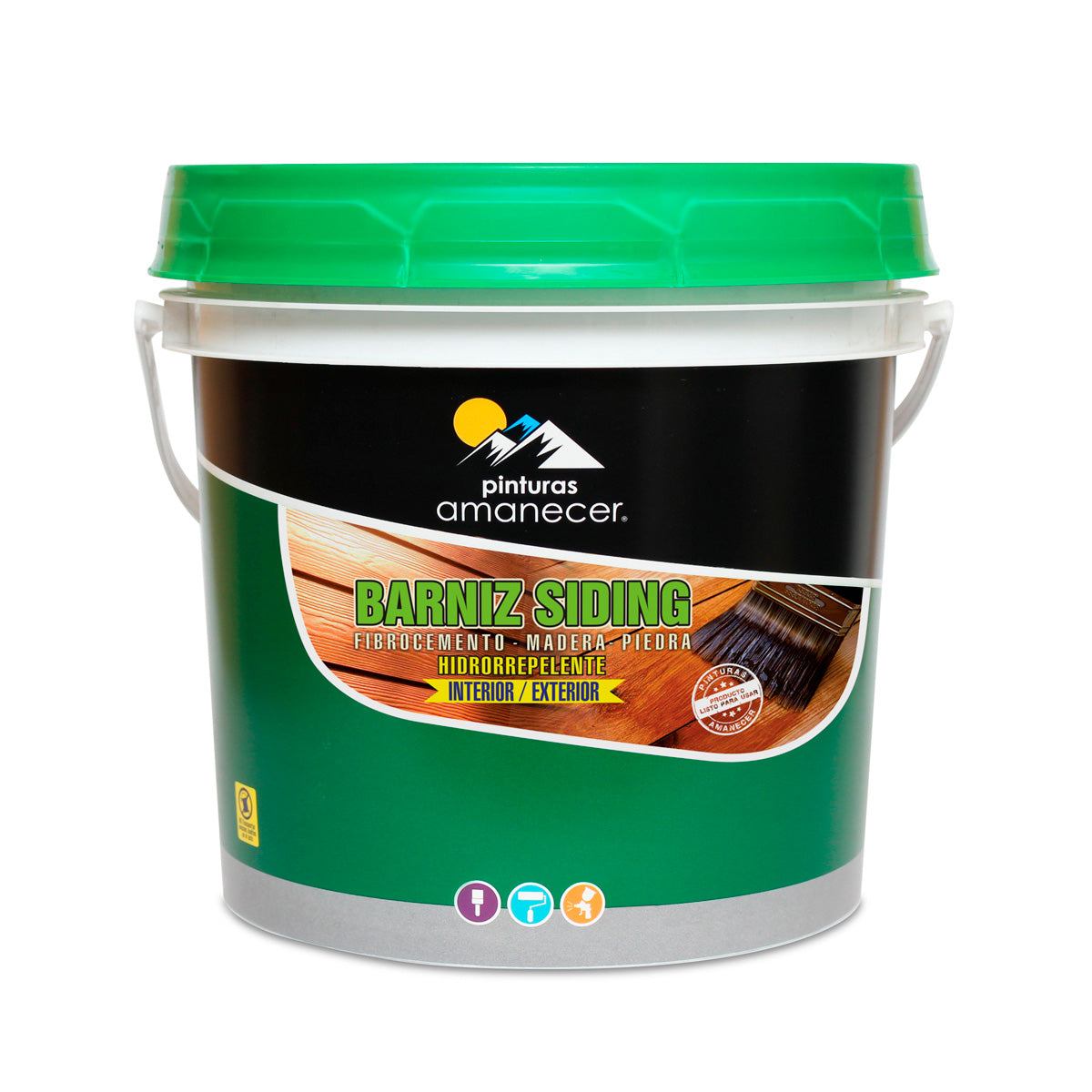 BARNIZ IMPERMEABILIZANTE SIDING AMANECER CAOBA GALON