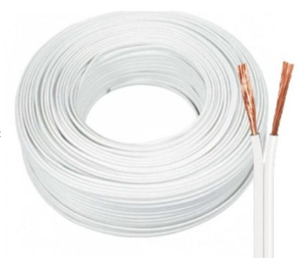 CABLE PARALELO BLANCO 100 MTS X METRO