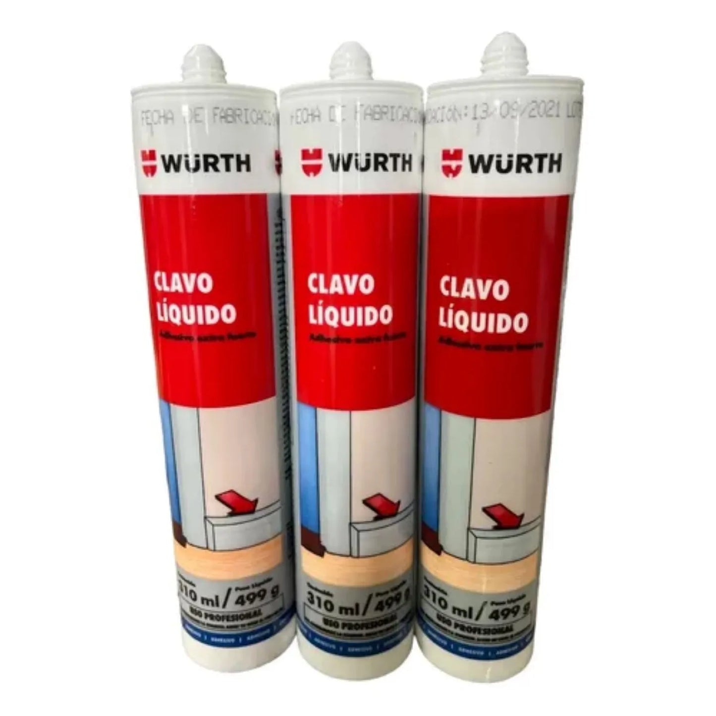 CLAVO LIQUIDO - MONTAJE EXTRA FUERTE WURTH