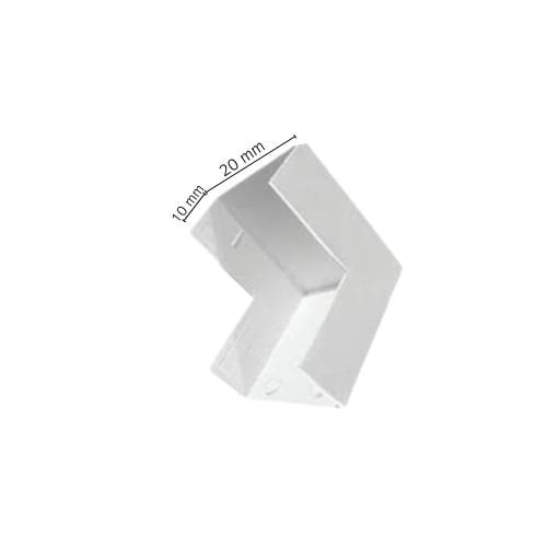 CODO EXTERNO CANALETA LEGRAND 20 X 10 MM