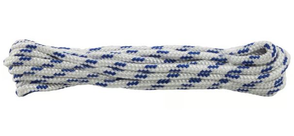 CORDEL POLIPROPILENO TRENZADO 6 MM X METRO