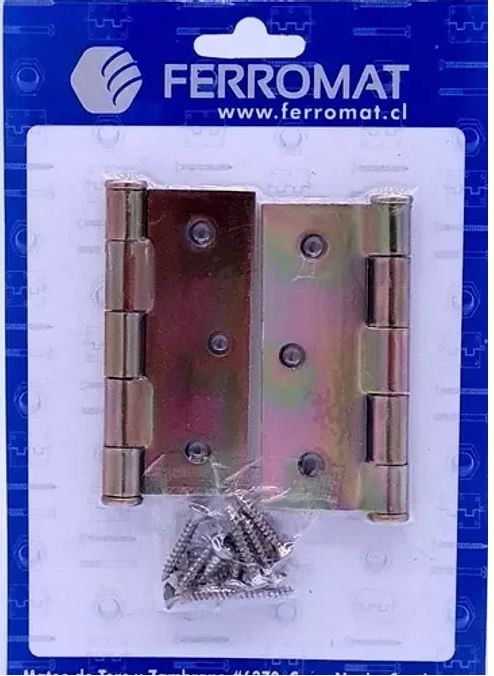 DISPLAY BISAGRA ZN C/TOR 2.1/2 - 2 UNIDADES