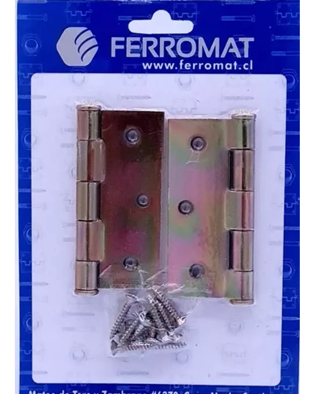 DISPLAY BISAGRA ZN C/TOR 2 - 2 UNIDADES