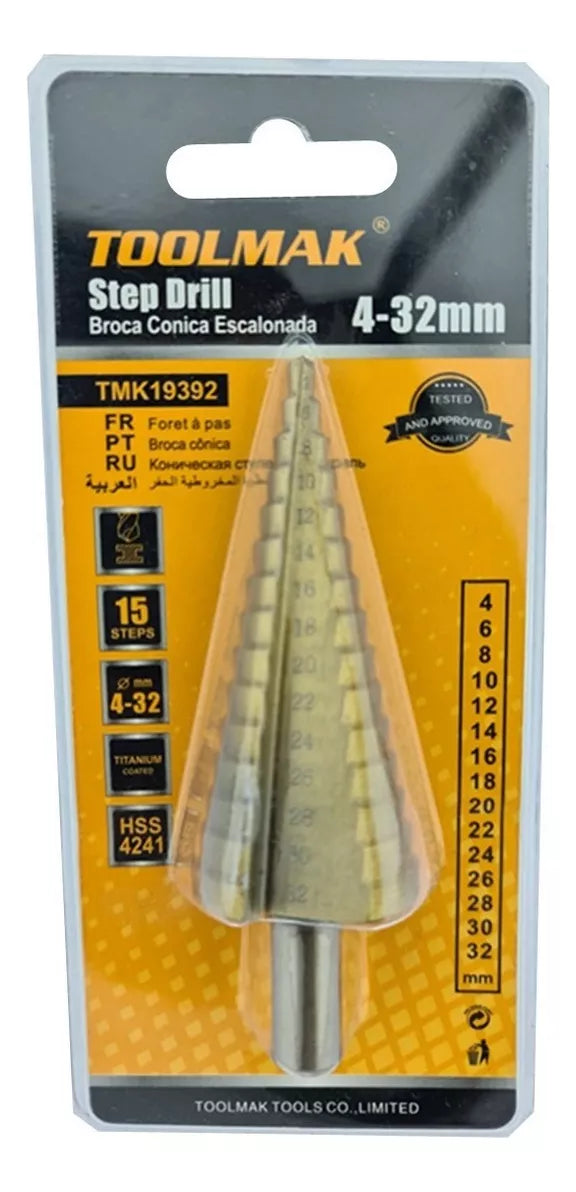 BROCA PINO ESCALONADA 4-20 MM GM