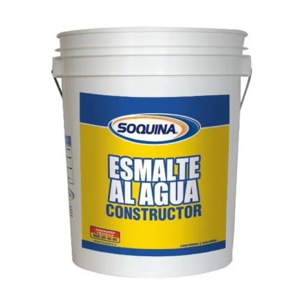 ESMALTE AL AGUA CONSTRUCTOR BLANCO TINETA