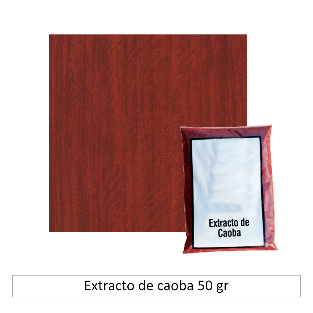 EXTRACTO DE CAOBA BOLSA 50 GR