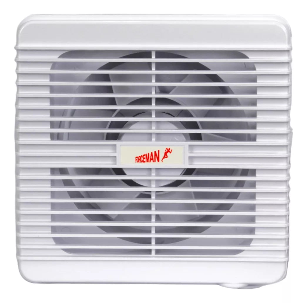 EXTRACTOR DE AIRE 8 PULGADAS CUADRADO FORCEMAN