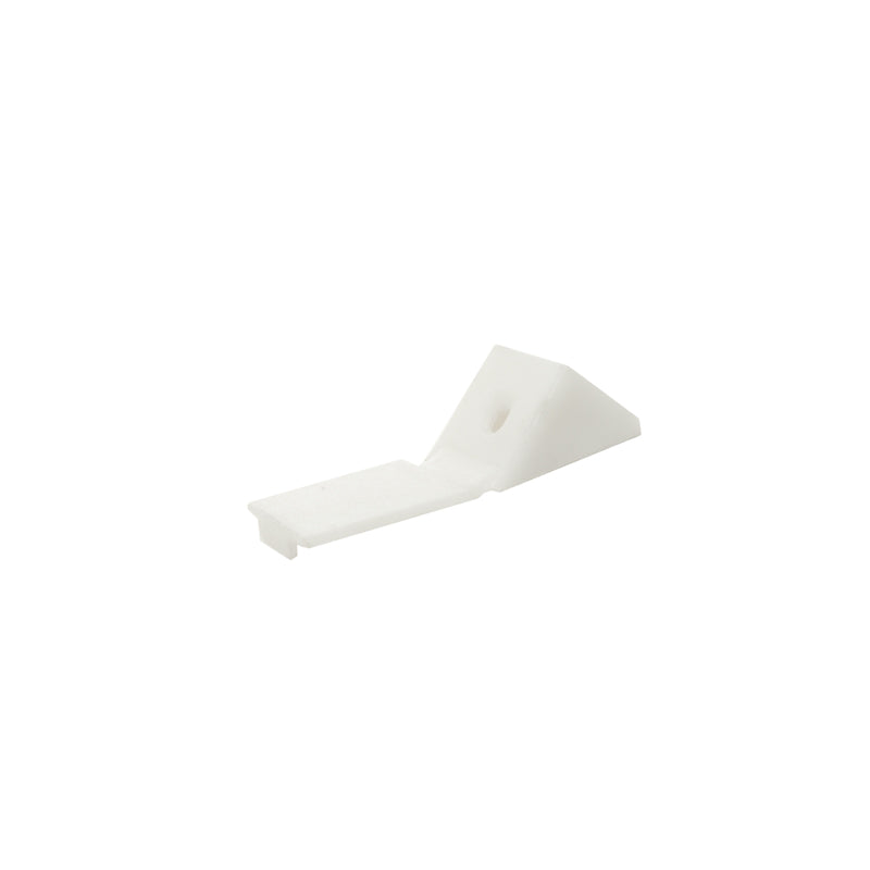 SOPORTE TRIANGULAR PLASTICA BLANCA