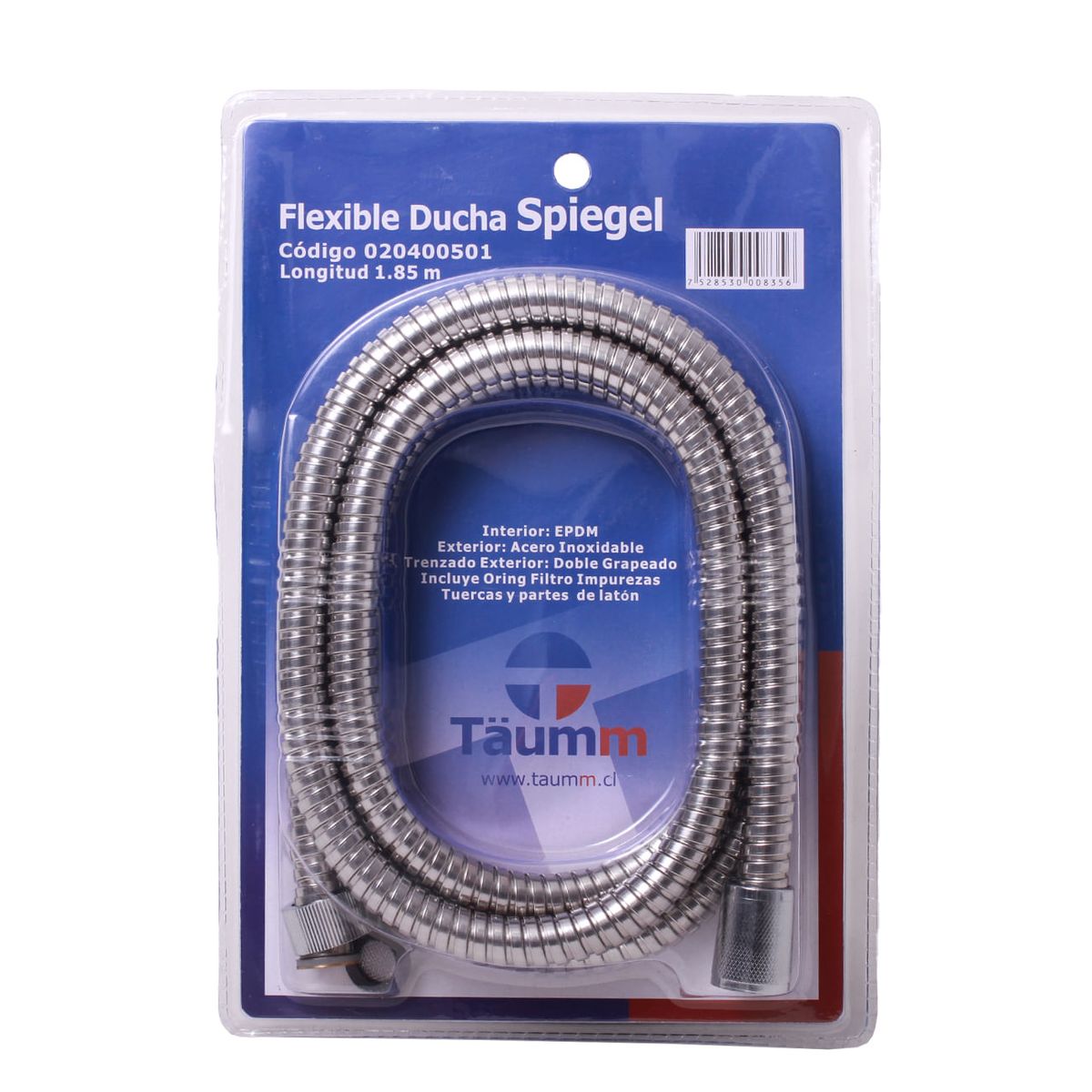 FLEXIBLE DUCHA TAUMM SPIEGEL 1.85 MT