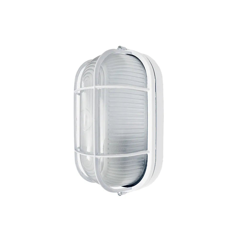 FOCO TORTUGA LED BLANCO METAL C/REJA 60W VKB