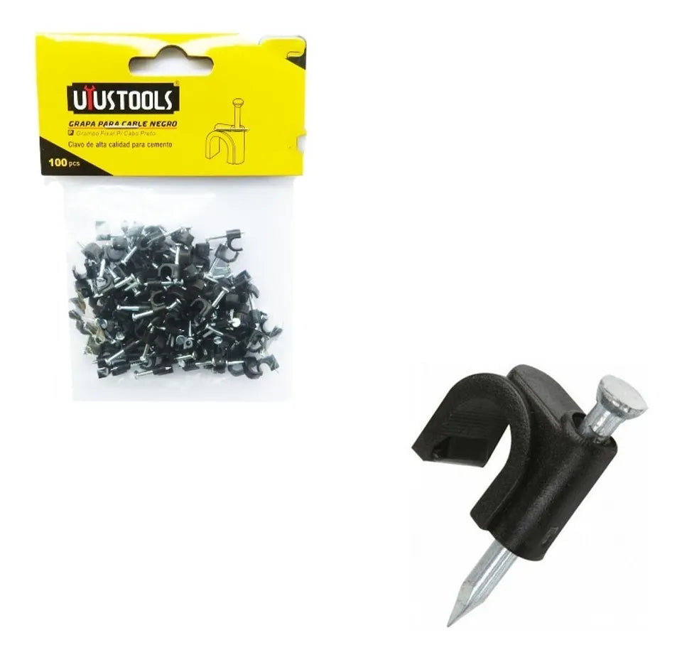GRAMPA NEGRA/BLANCA COAXIAL 4MM UYUSTOOLS BOLSA 100 UNID