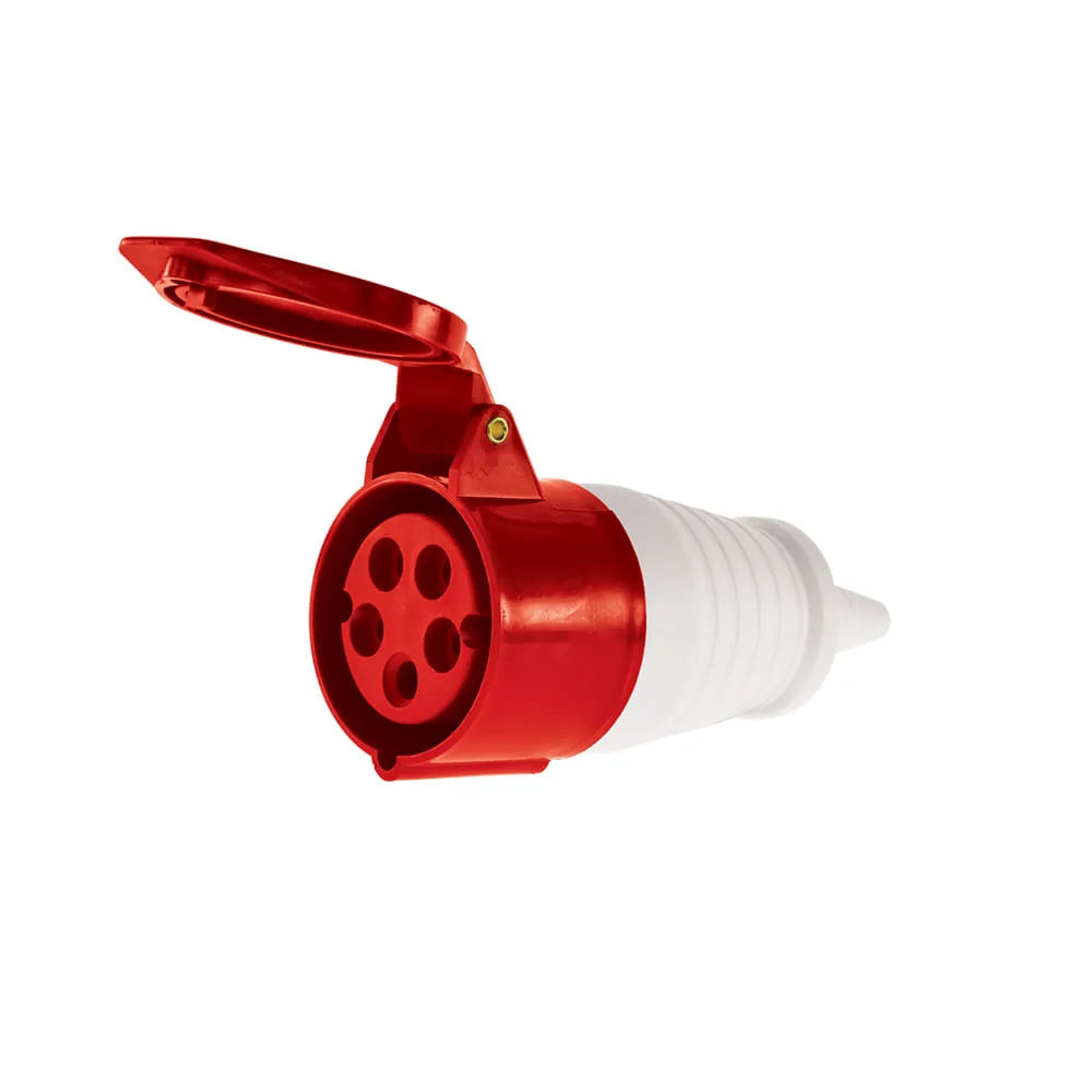 HEMBRA VOLANTE INDUSTRIAL 32A CON TIERRA 380V LEXO