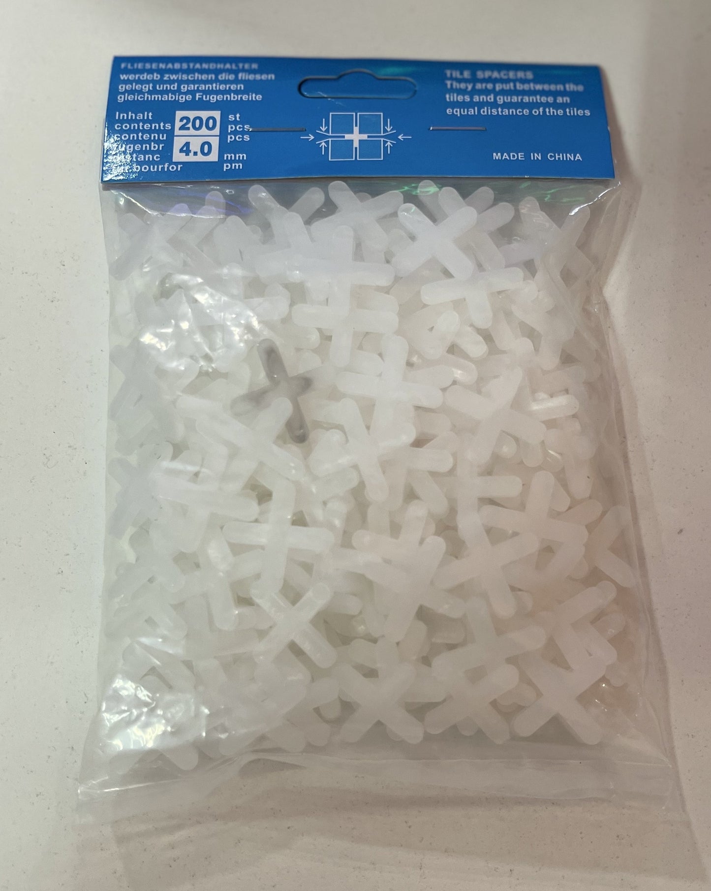 SEPARADOR CERAMICA 4MM 200 PZA