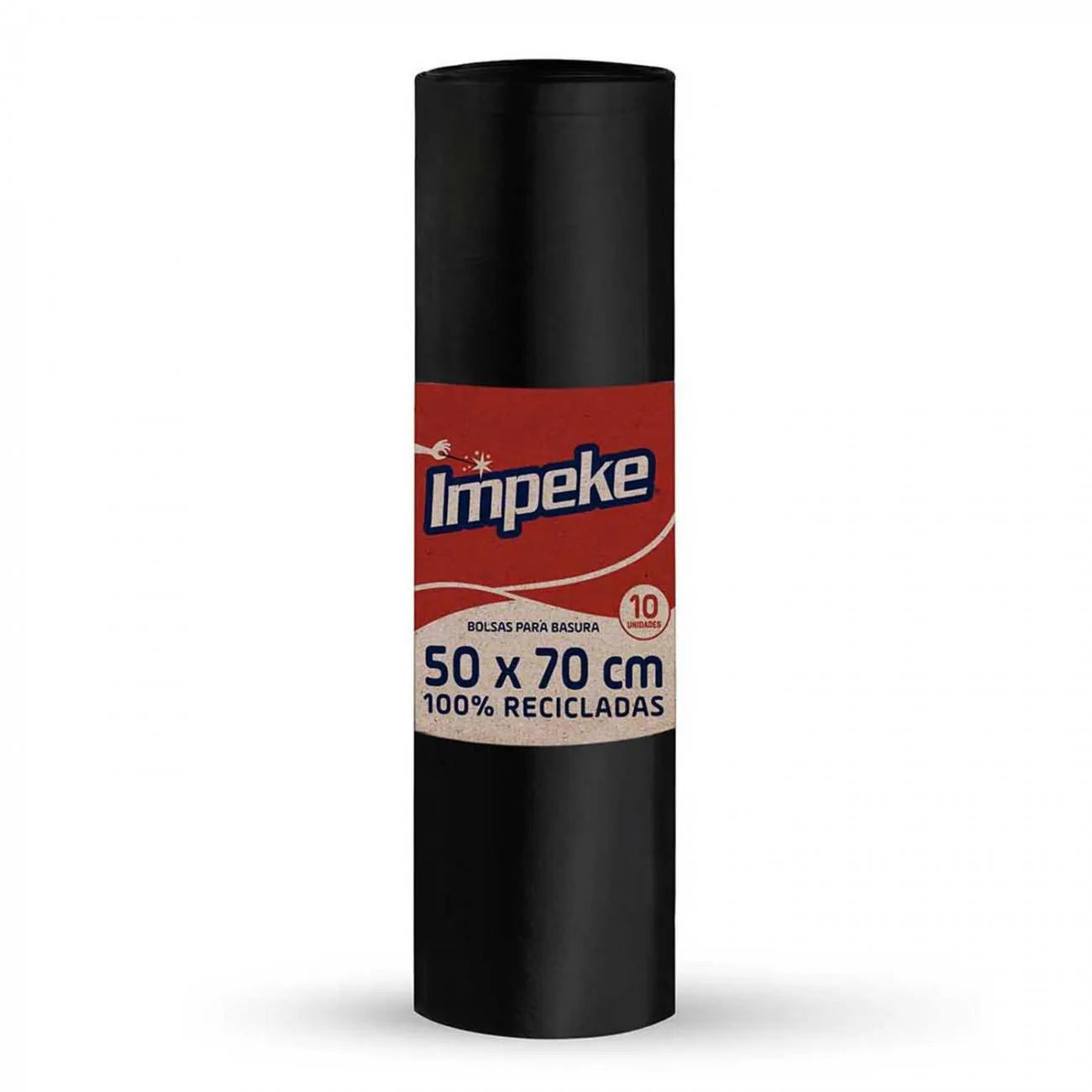 BOLSA DE BASURA 50 X 70 IMPEKE 10 UNIDADES