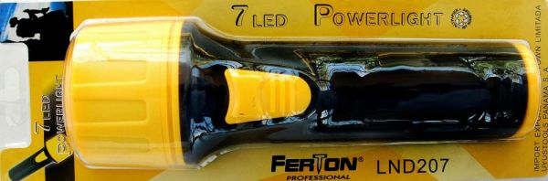 LINTERNA GRANDE 7LED 2AA GM