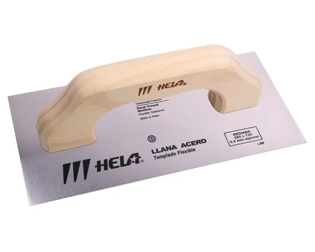 LLANA LISA 280MM X 130MM MANGO MADERA HELA