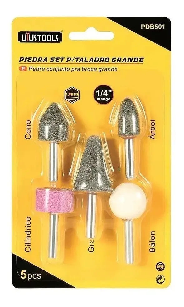 PIEDRA PARA TALADRO 5 PZS GRANDE UYUSTOOLS