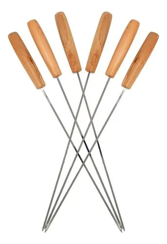PINCHO FIERRO ANTICUCHO PACK 6 UNID