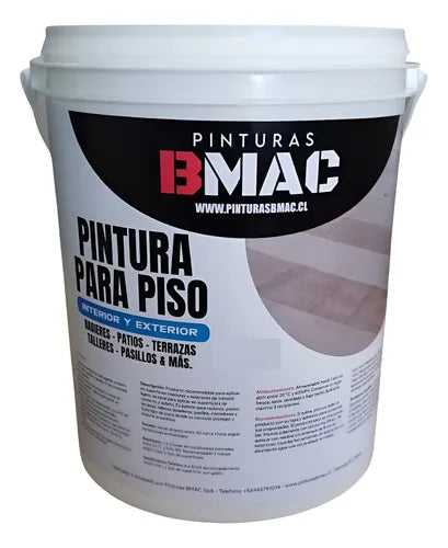 PINTURA PARA PISO NEGRO BMAC GALON