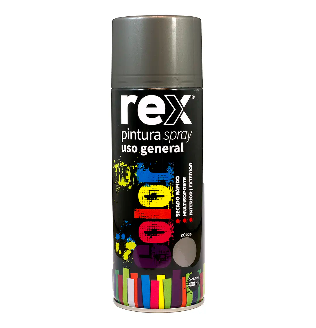 PINTURA SPRAY GRAFITO REX 400 ML