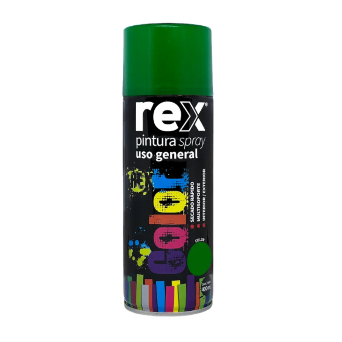 PINTURA SPRAY VERDE REX