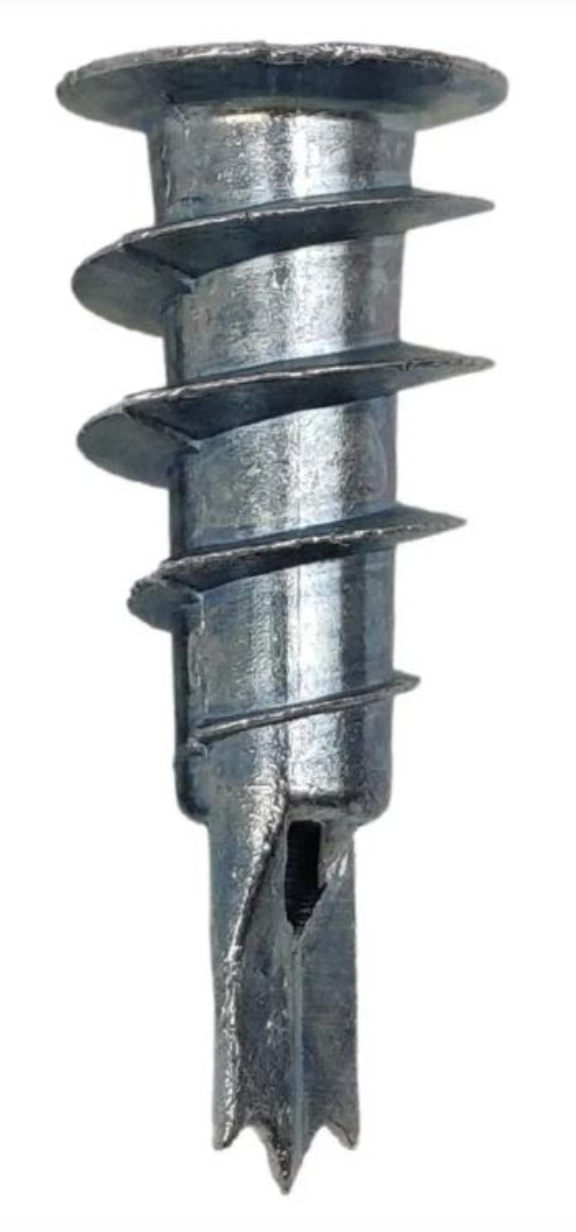 TARUGO ESPIRAL METALICO 40MM X UNIDAD