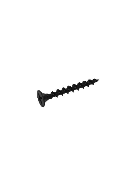 TORNILLO DRYWALL ROSCA MAD CRS TN NEGRO 6 X 1 CAJA 100 UNID