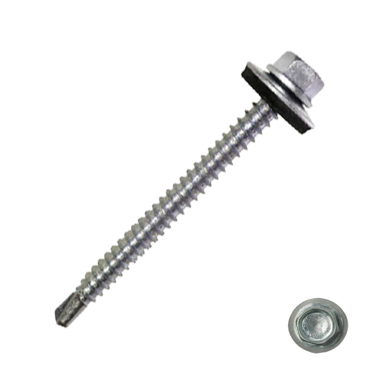 TORNILLO AUTOROSCANTE CABEZA HEXAGONAL 12 X 2 CAJA 100