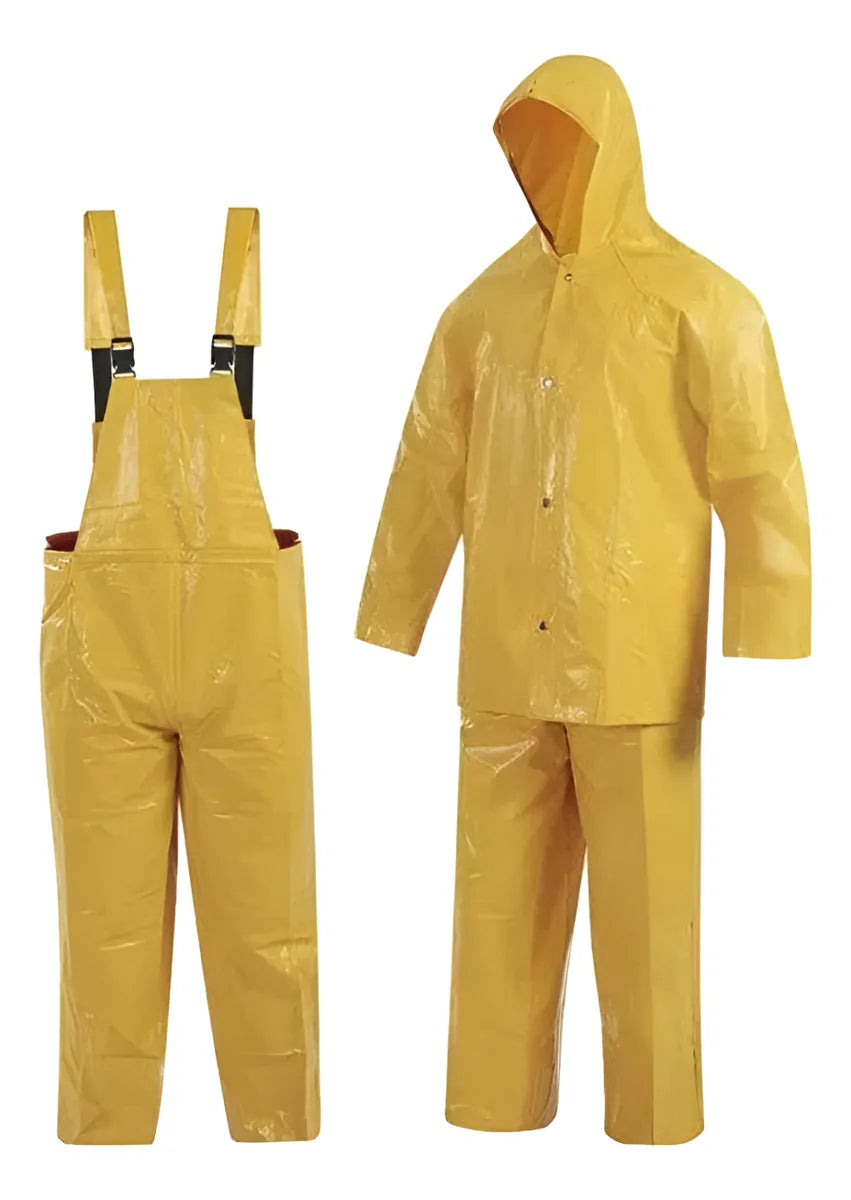 TRAJE IMPERMEABLE AMARILLO TALLA XL - BUFALO