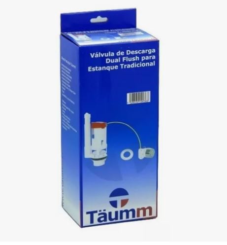 VALVULA DE DESCARGA DUAL FLUSH PARA ESTANQUE TRADICIONAL TAUMM