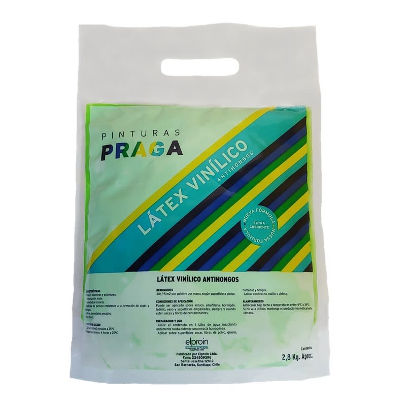 LATEX BOLSA AMANECER VERDE MANZANA 2.8 KG