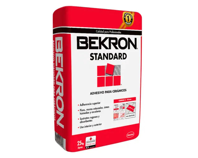 ADHESIVO CERAMICO BEKRON SACO 25 KG