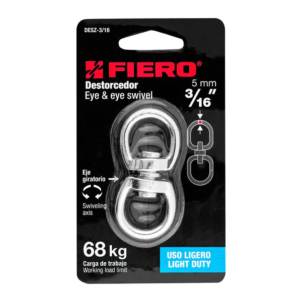 DESTORCEDOR ZINC 3/16 FIERO
