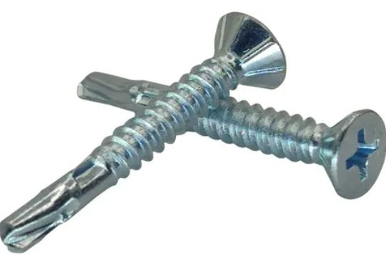 TORNILLO FIBROCEMENTO C/CHICA PTA. BROCA 8 X 1 X CAJA