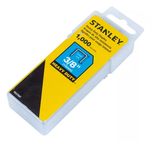GRAPAS 3/8 TRA706 10MM HEAVY DUTY - 1000 UNID STANLEY