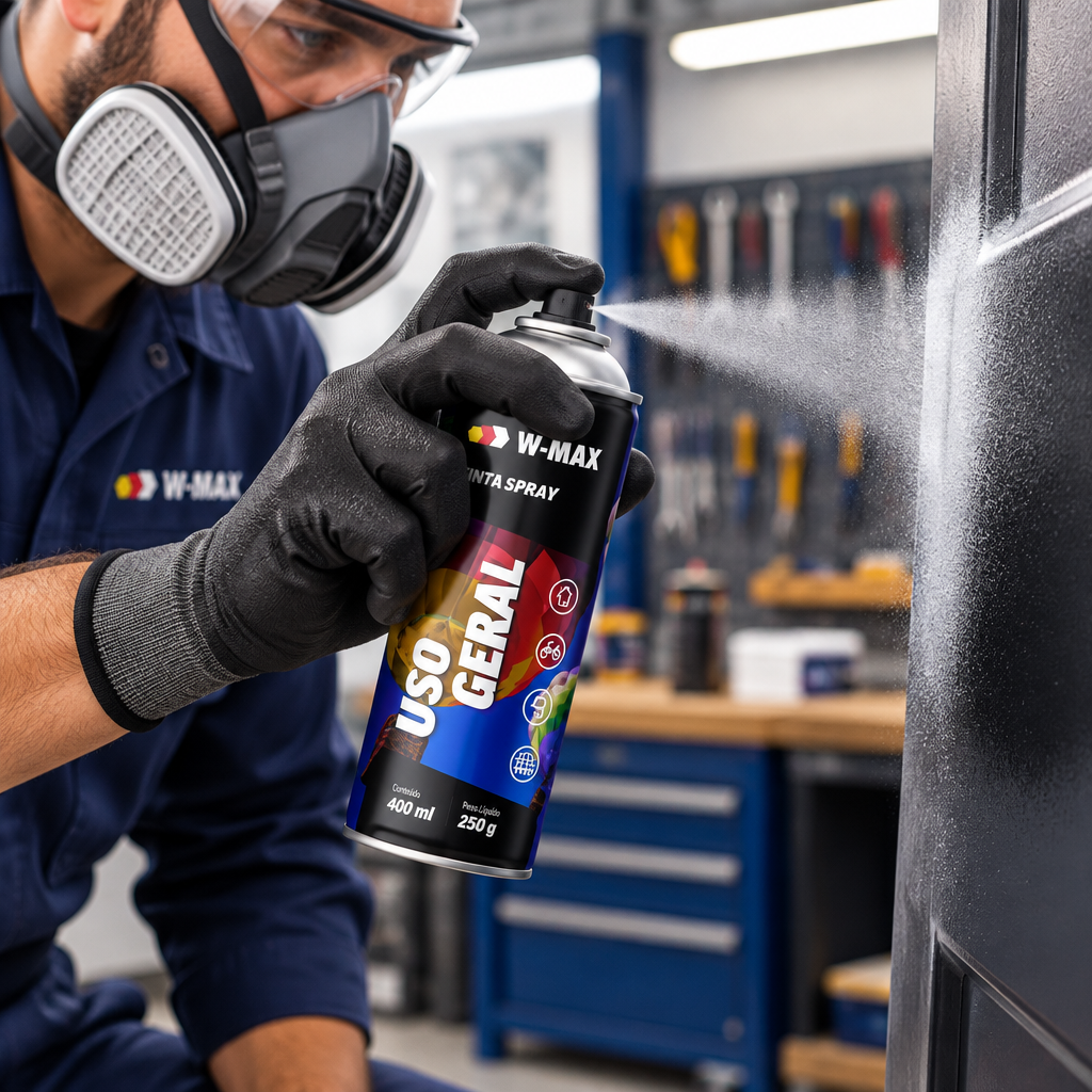 PINTURA SPRAY BLANCO BRILLANTE W-MAX WURTH