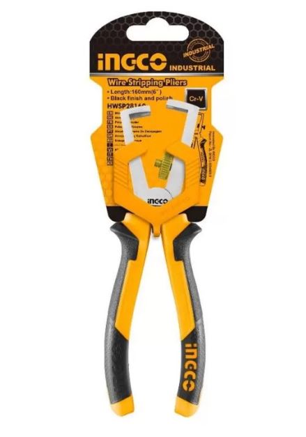 ALICATE PELACABLES INDUSTRIAL 160MM/6 PULGADAS HWSP28160 INGCO
