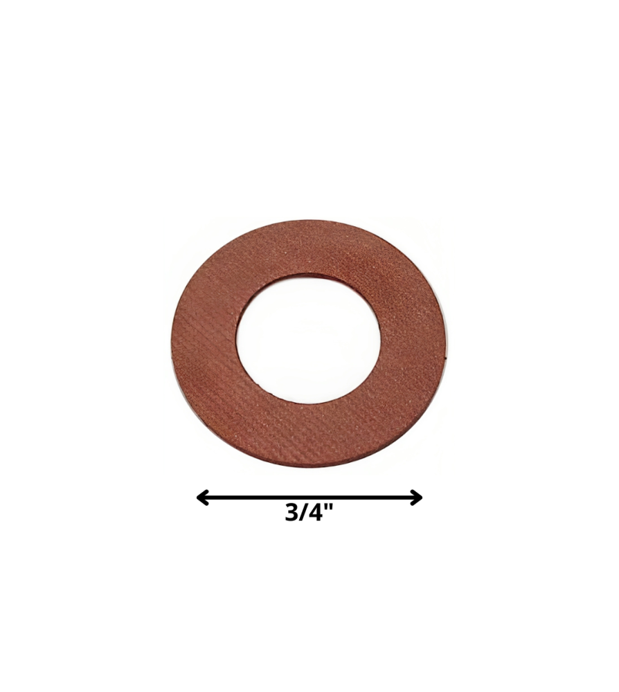 GOMA AJUSTE DE FIBRA PARA AGUA CALIENTE  3/4