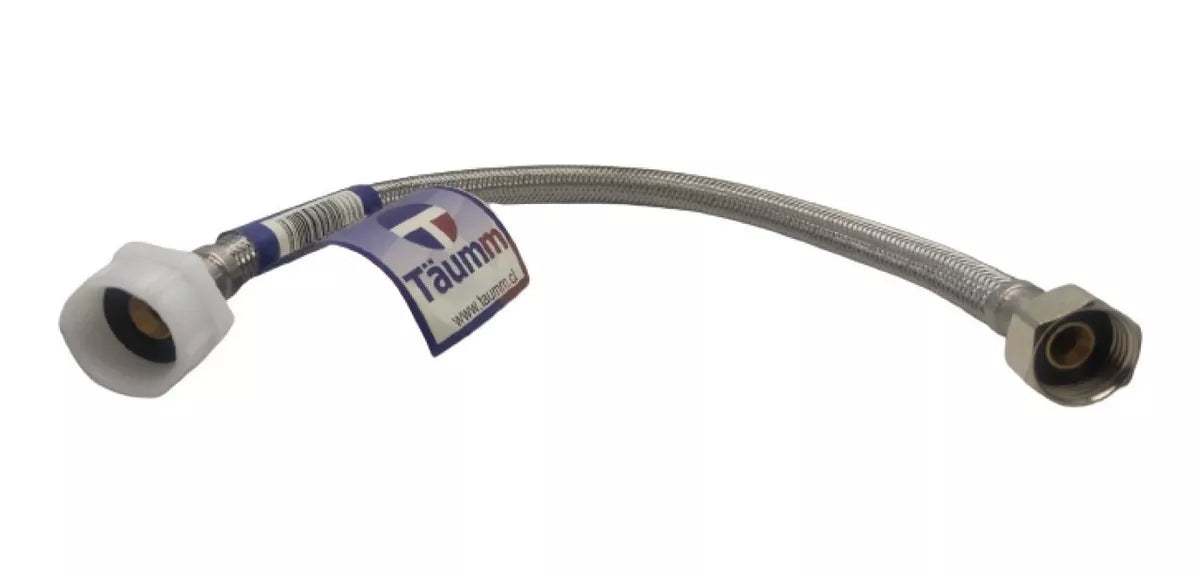 FLEXIBLE WC 1/2 X 15/16 HI-HI 35CM TAUMM - DIMAFLOW