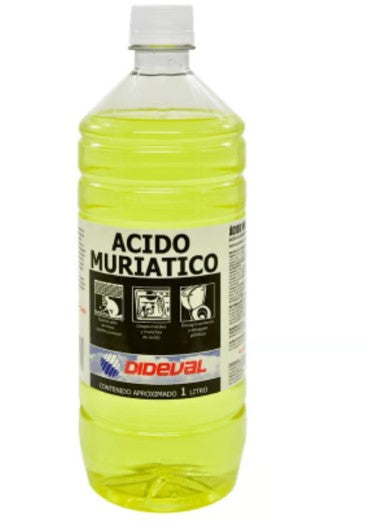 ACIDO MURIATICO 1 LT DIDEVAL