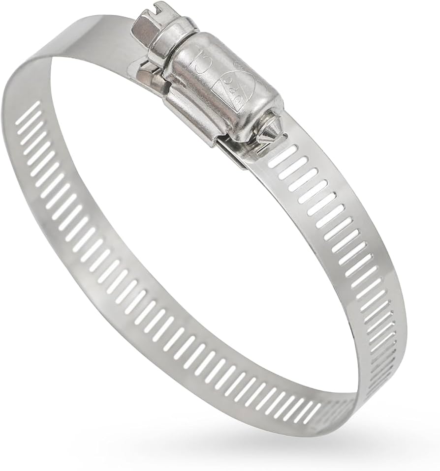 ABRAZADERA DE ACERO INOXIDABLE 3.1/2 FIERO