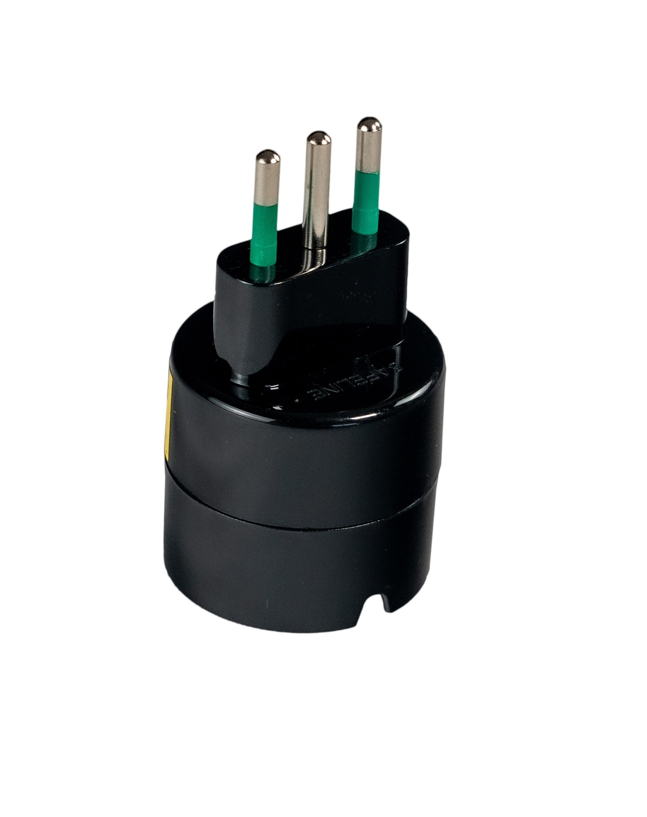 ADAPTADOR SCHUKO 10A NEGRO MEC