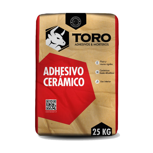 ADHESIVO CERAMICO TORO STANDARD SACO 25KG