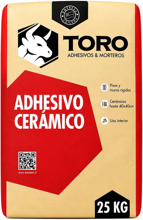 ADHESIVO CERAMICO TORO STANDARD SACO 25 KG