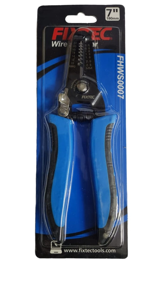 ALICATE PELACABLE RECTO 7 FIXTEC